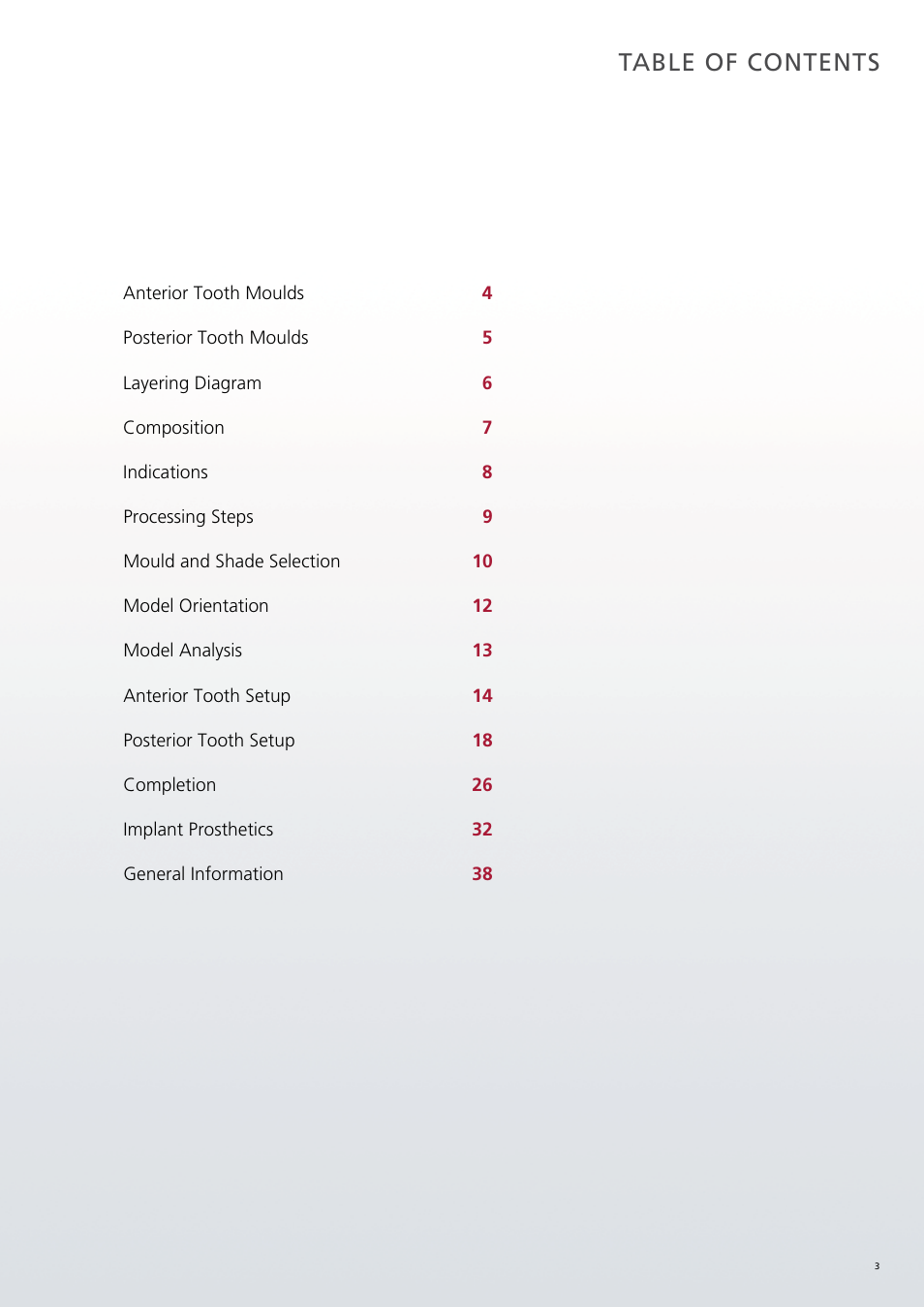 Ivoclar Vivadent SR Phonares II User Manual | Page 3 / 40
