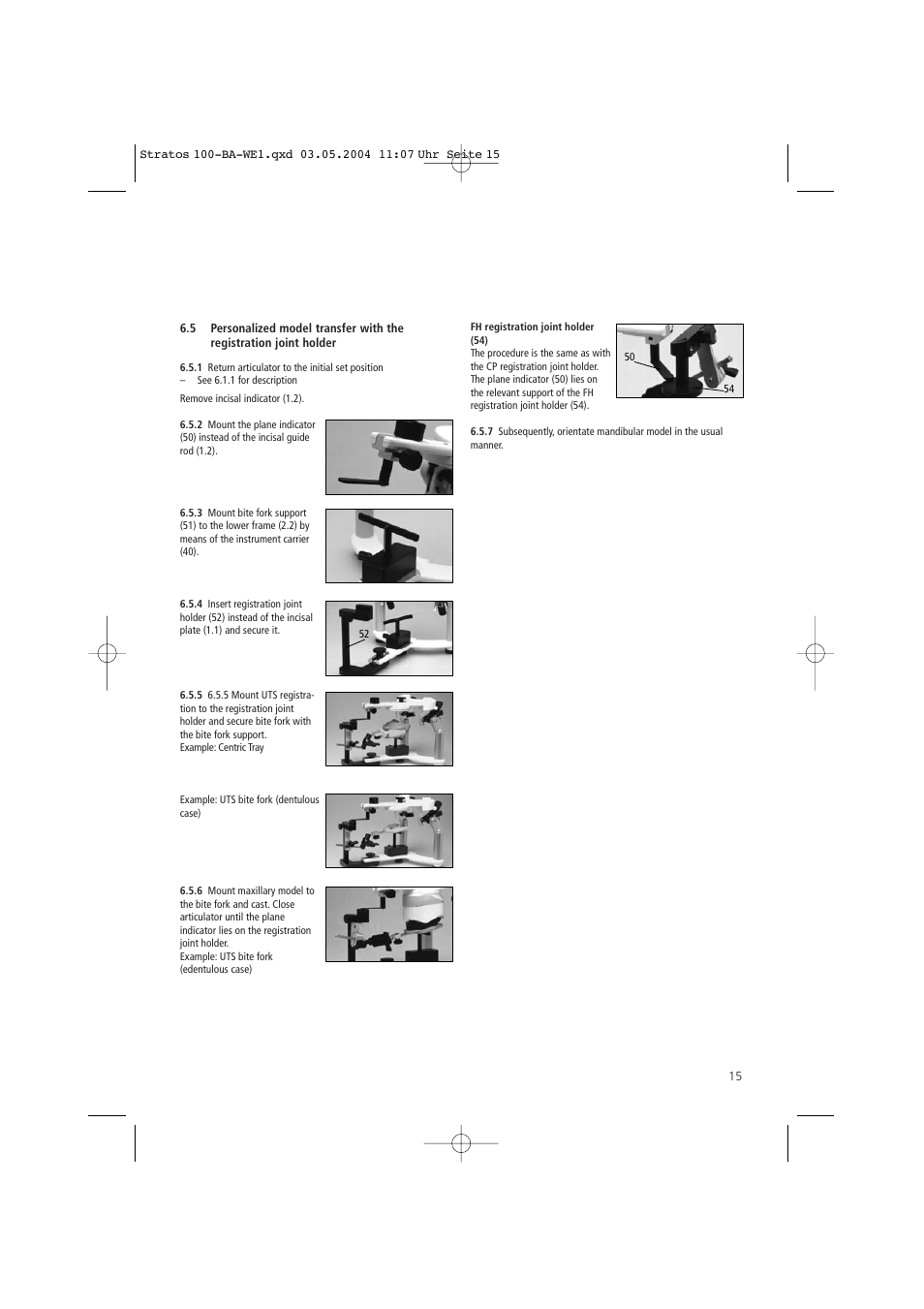 Ivoclar Vivadent Stratos 100 User Manual | Page 15 / 92