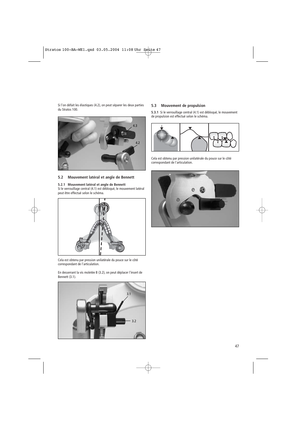 Ivoclar Vivadent Stratos 100 User Manual | Page 47 / 92