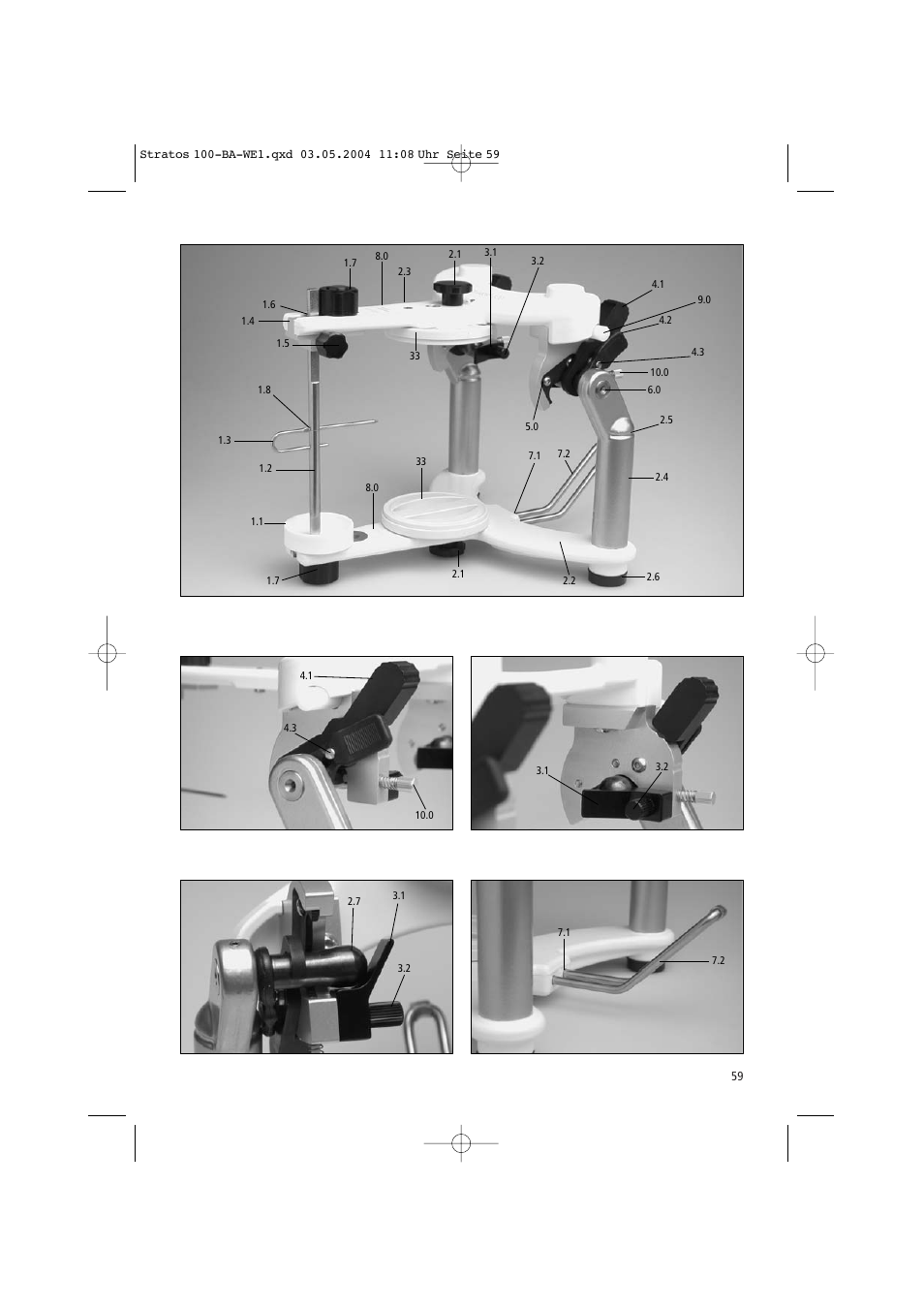 Ivoclar Vivadent Stratos 100 User Manual | Page 59 / 92