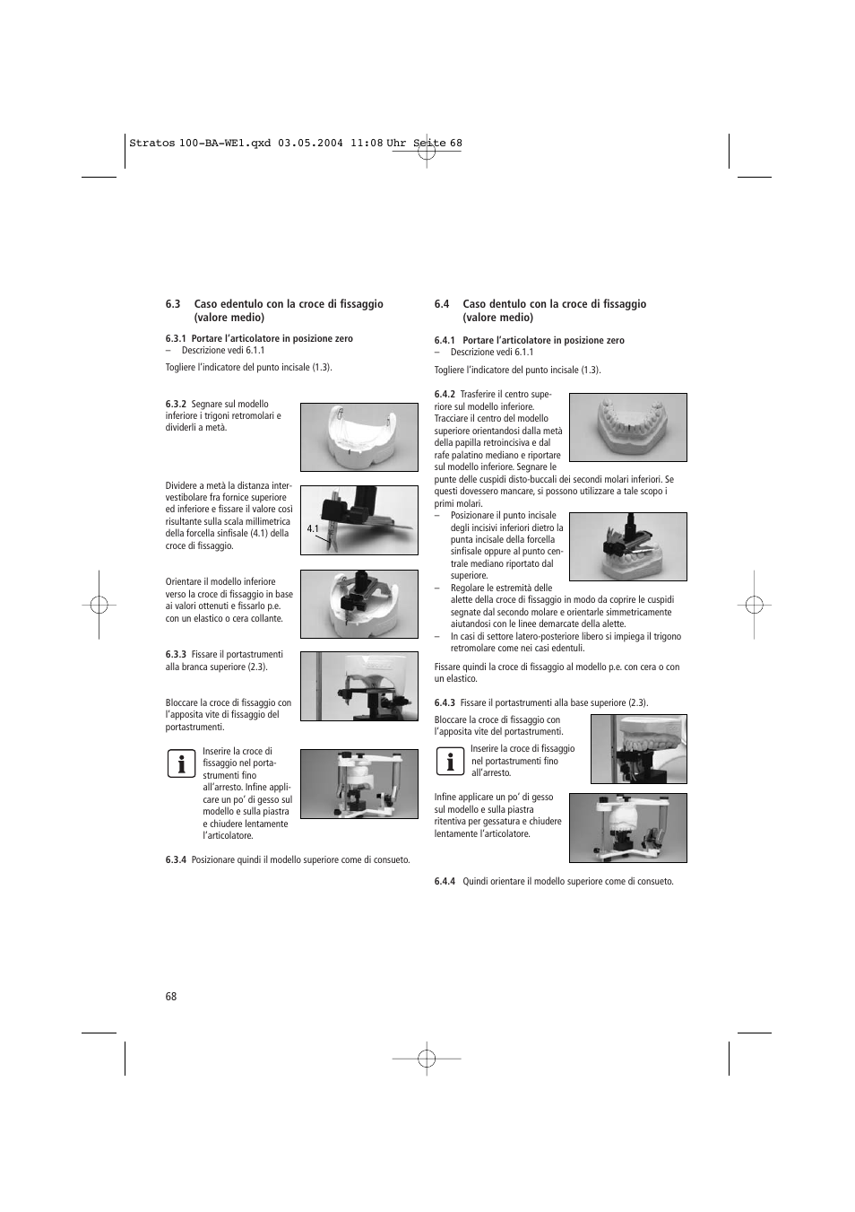 Ivoclar Vivadent Stratos 100 User Manual | Page 68 / 92