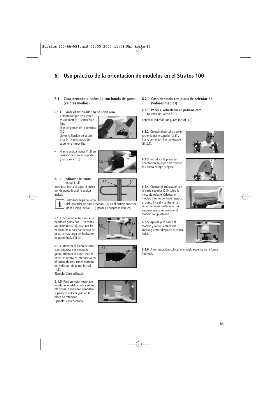 Ivoclar Vivadent Stratos 100 User Manual | Page 85 / 92