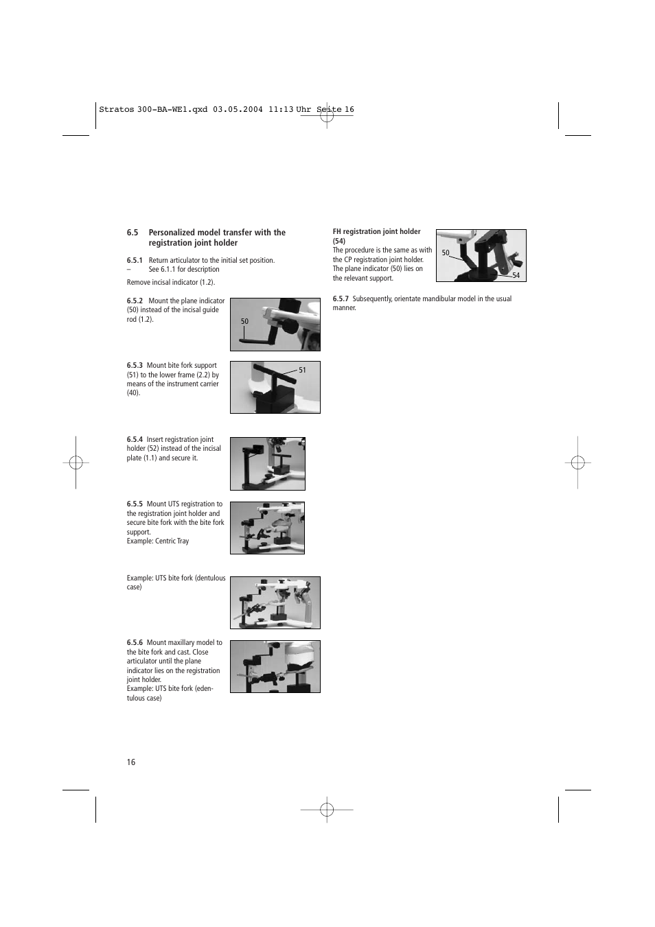 Ivoclar Vivadent Stratos 300 User Manual | Page 16 / 104