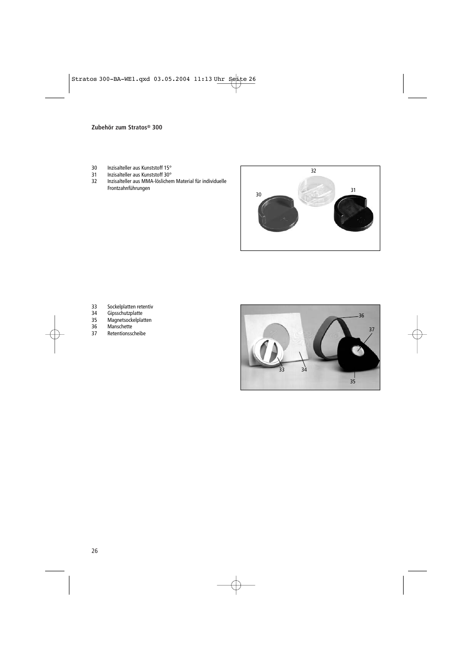 Ivoclar Vivadent Stratos 300 User Manual | Page 26 / 104