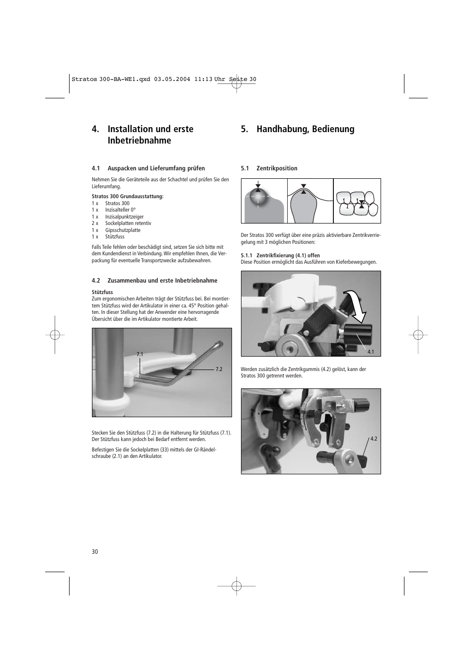 Ivoclar Vivadent Stratos 300 User Manual | Page 30 / 104