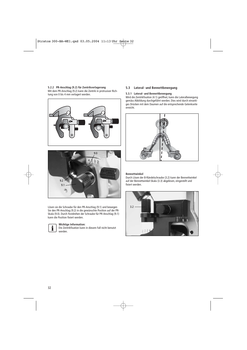 Ivoclar Vivadent Stratos 300 User Manual | Page 32 / 104