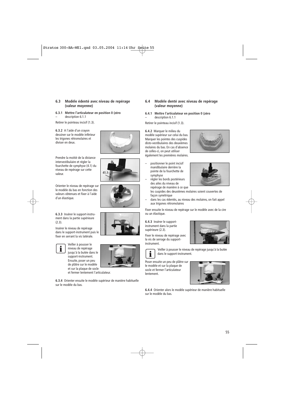 Ivoclar Vivadent Stratos 300 User Manual | Page 55 / 104