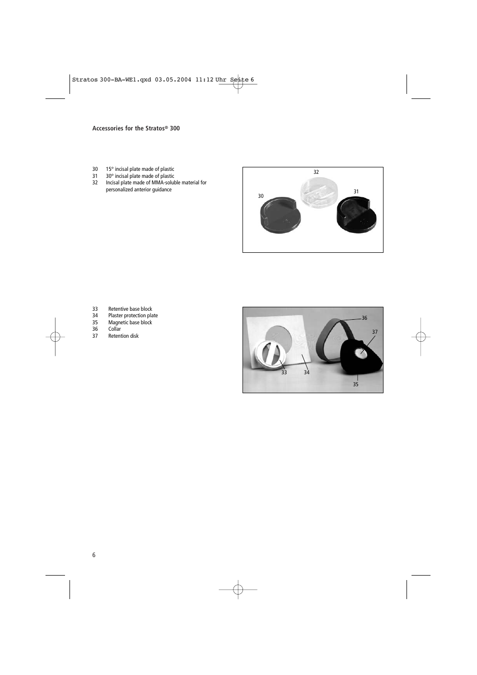Ivoclar Vivadent Stratos 300 User Manual | Page 6 / 104