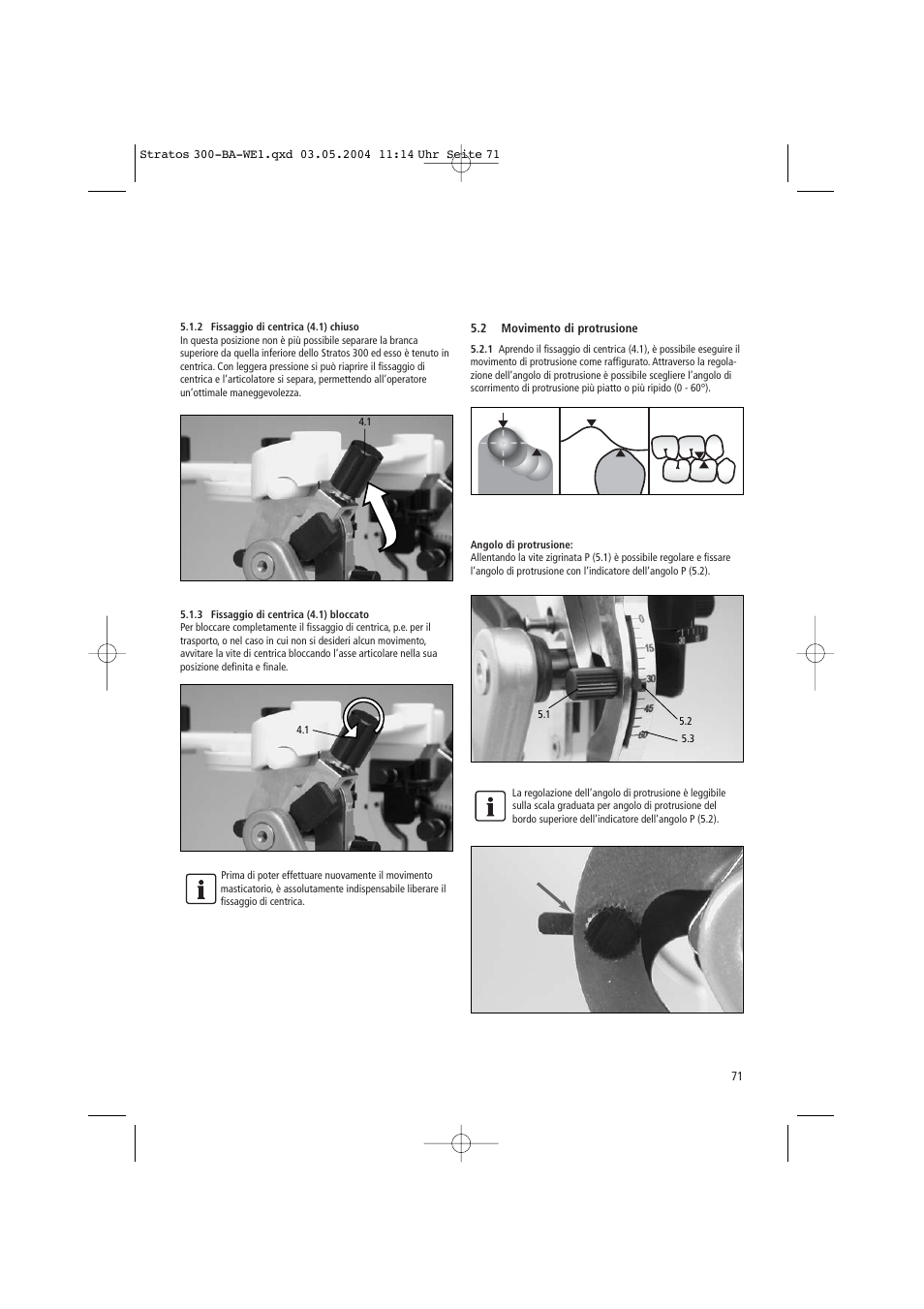 Ivoclar Vivadent Stratos 300 User Manual | Page 71 / 104