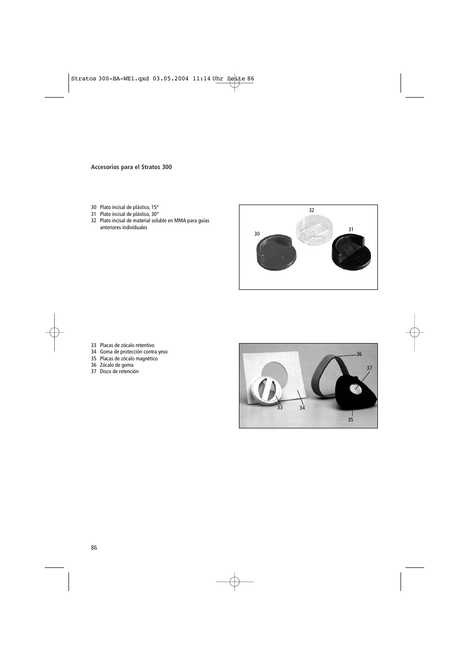 Ivoclar Vivadent Stratos 300 User Manual | Page 86 / 104