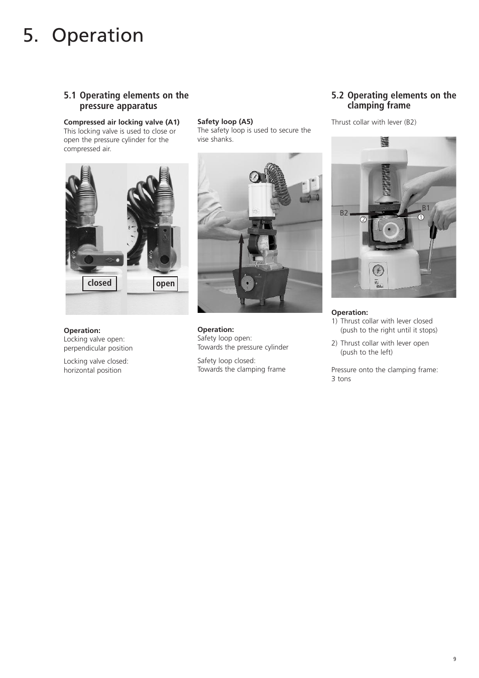 Operation | Ivoclar Vivadent SR Ivocap Equipment System User Manual | Page 9 / 16