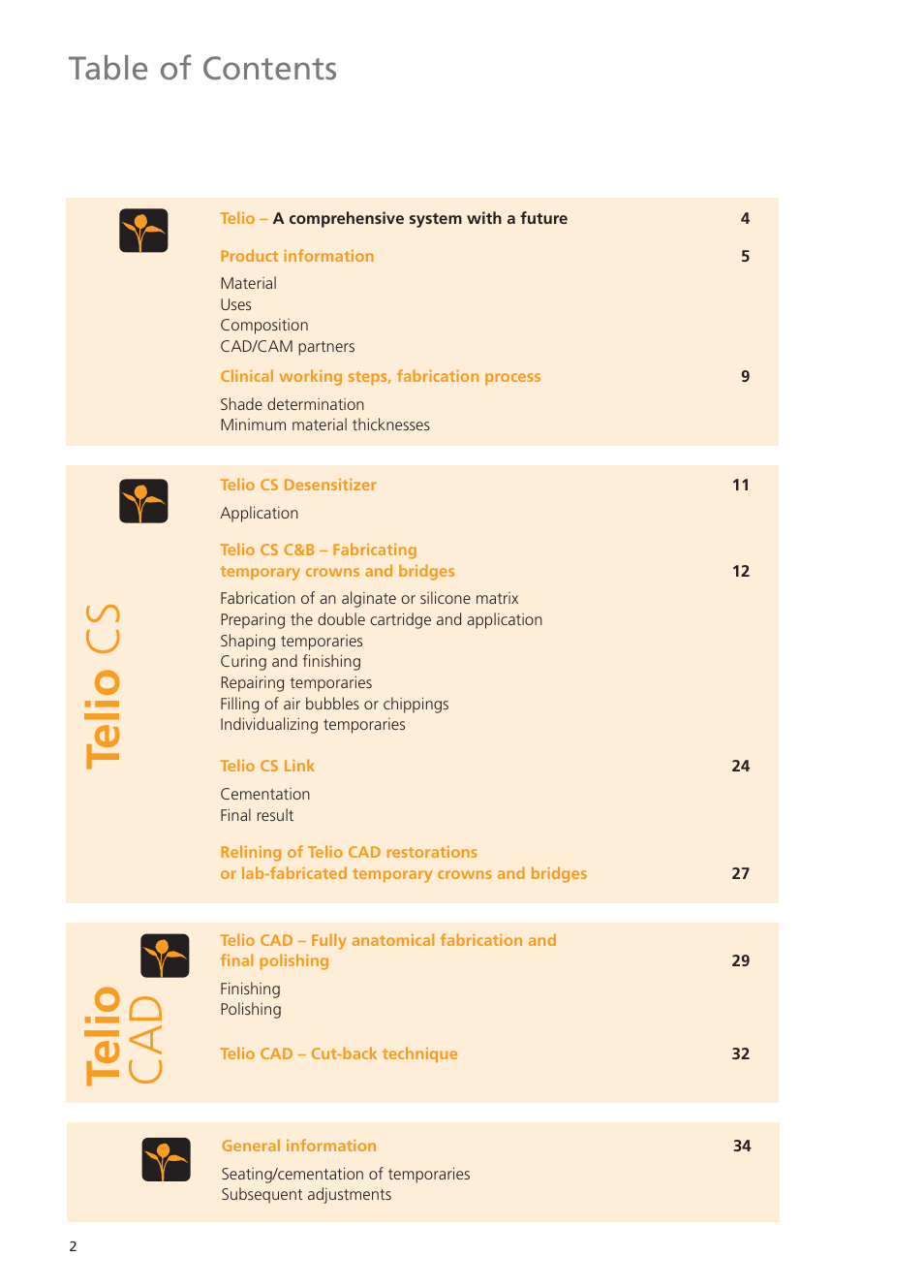 Ivoclar Vivadent Telio CS User Manual | Page 2 / 36