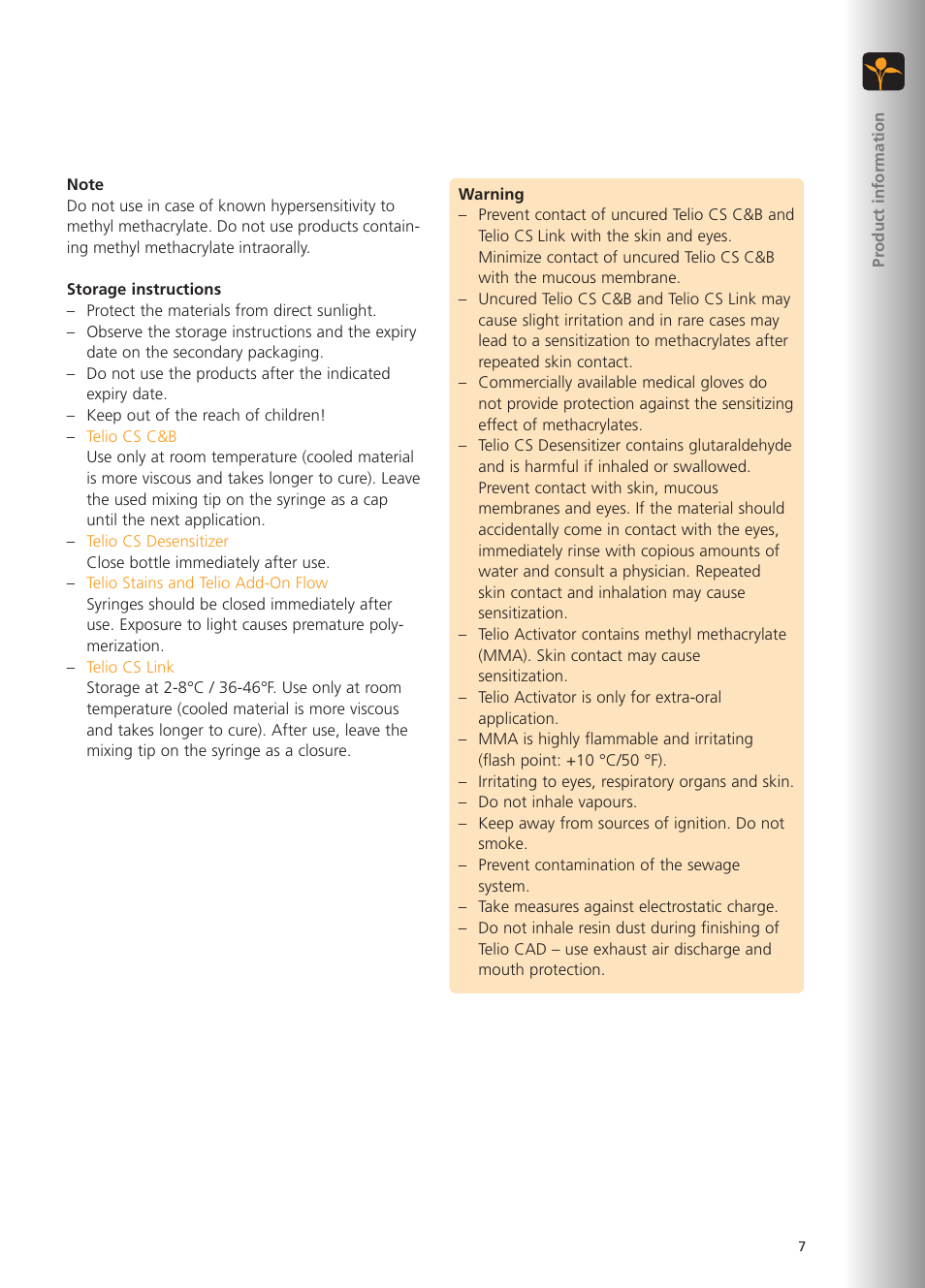 Ivoclar Vivadent Telio CS User Manual | Page 7 / 36