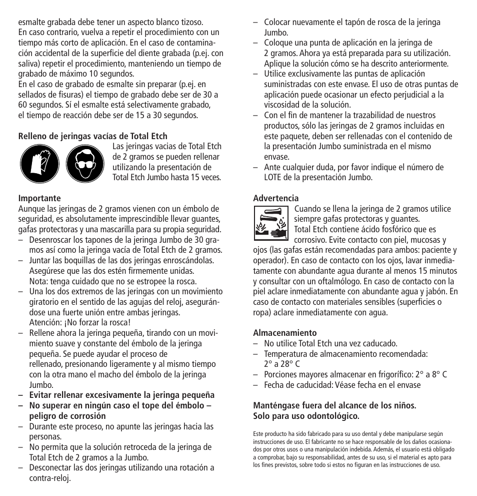 Ivoclar Vivadent Total Etch User Manual | Page 8 / 26