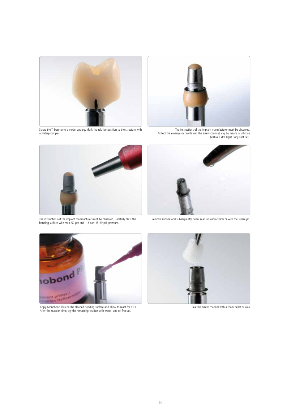Ivoclar Vivadent Telio CAD A16 User Manual | Page 14 / 28