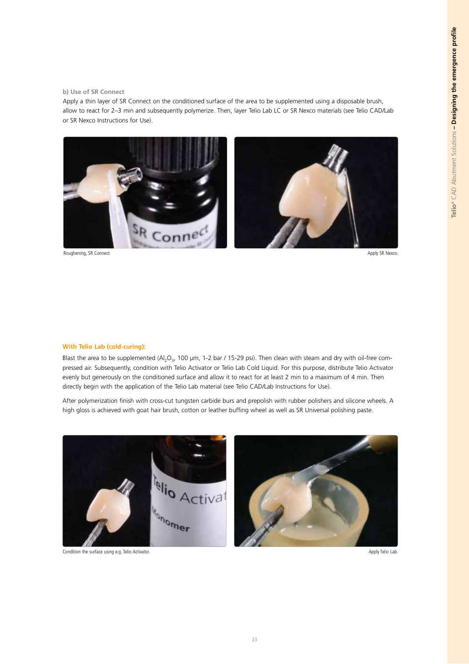 Ivoclar Vivadent Telio CAD A16 User Manual | Page 23 / 28