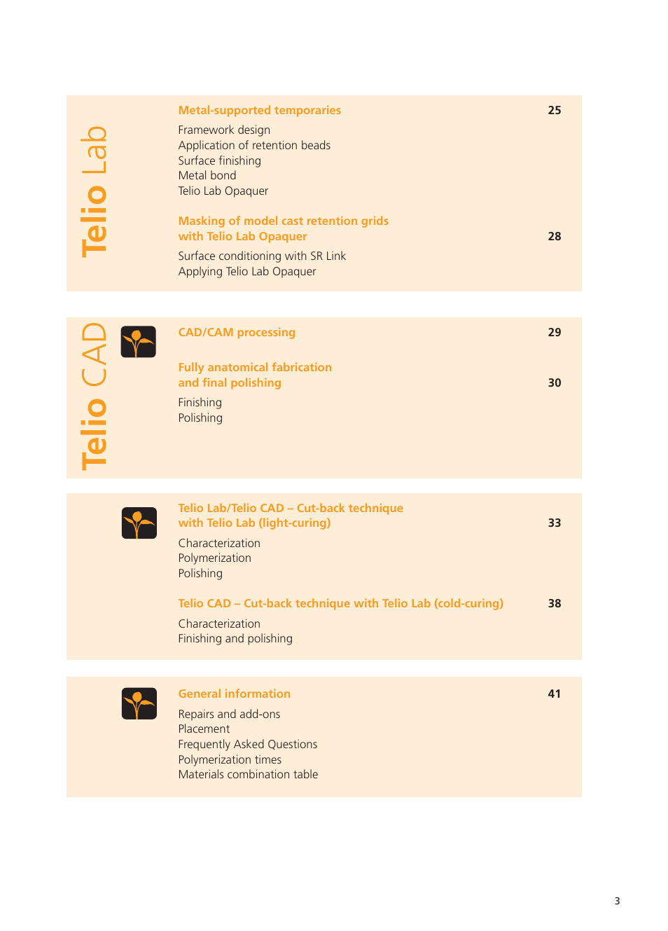 Telio cad, Telio lab | Ivoclar Vivadent Telio Lab User Manual | Page 3 / 48