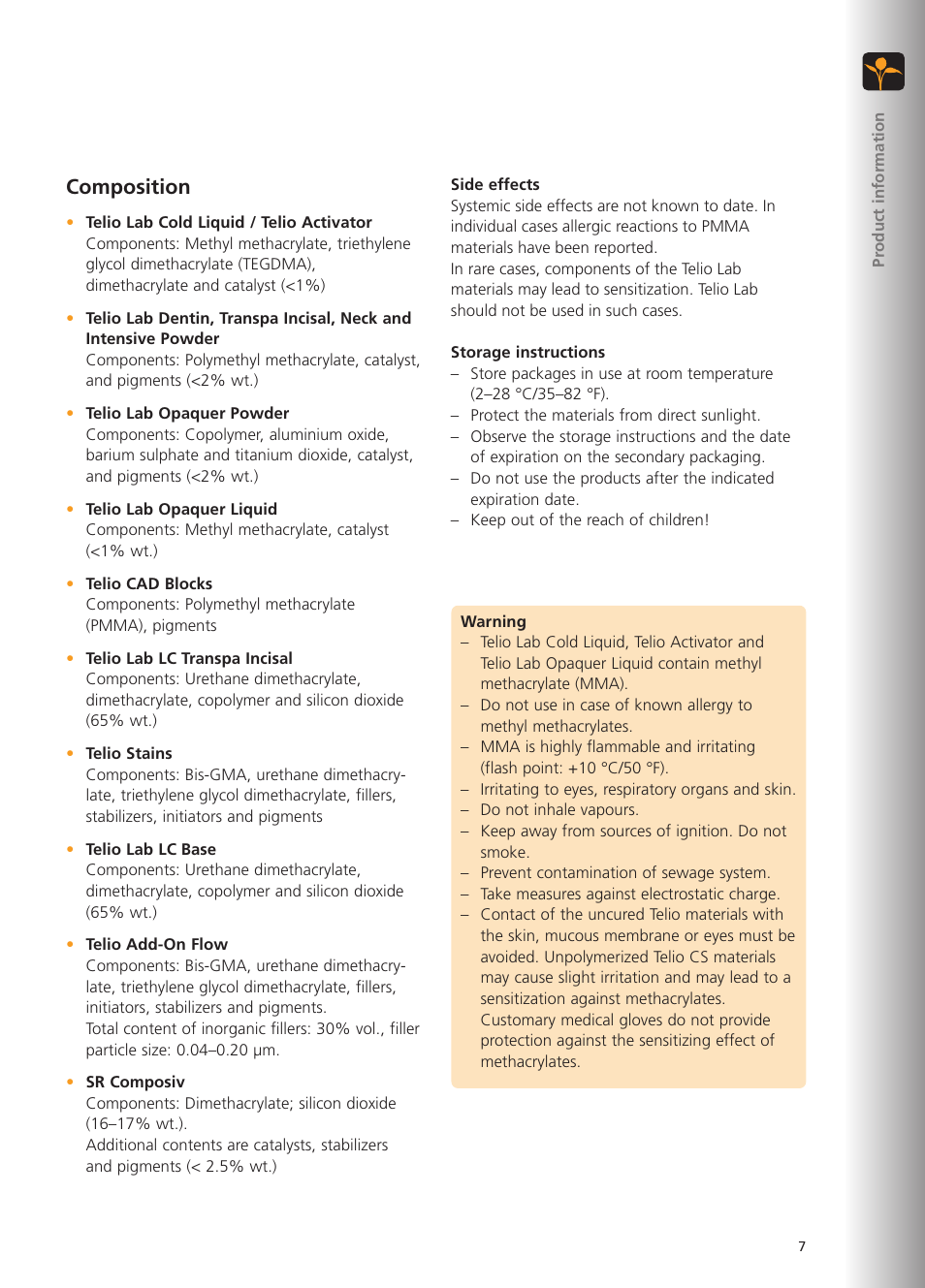 Composition | Ivoclar Vivadent Telio Lab User Manual | Page 7 / 48