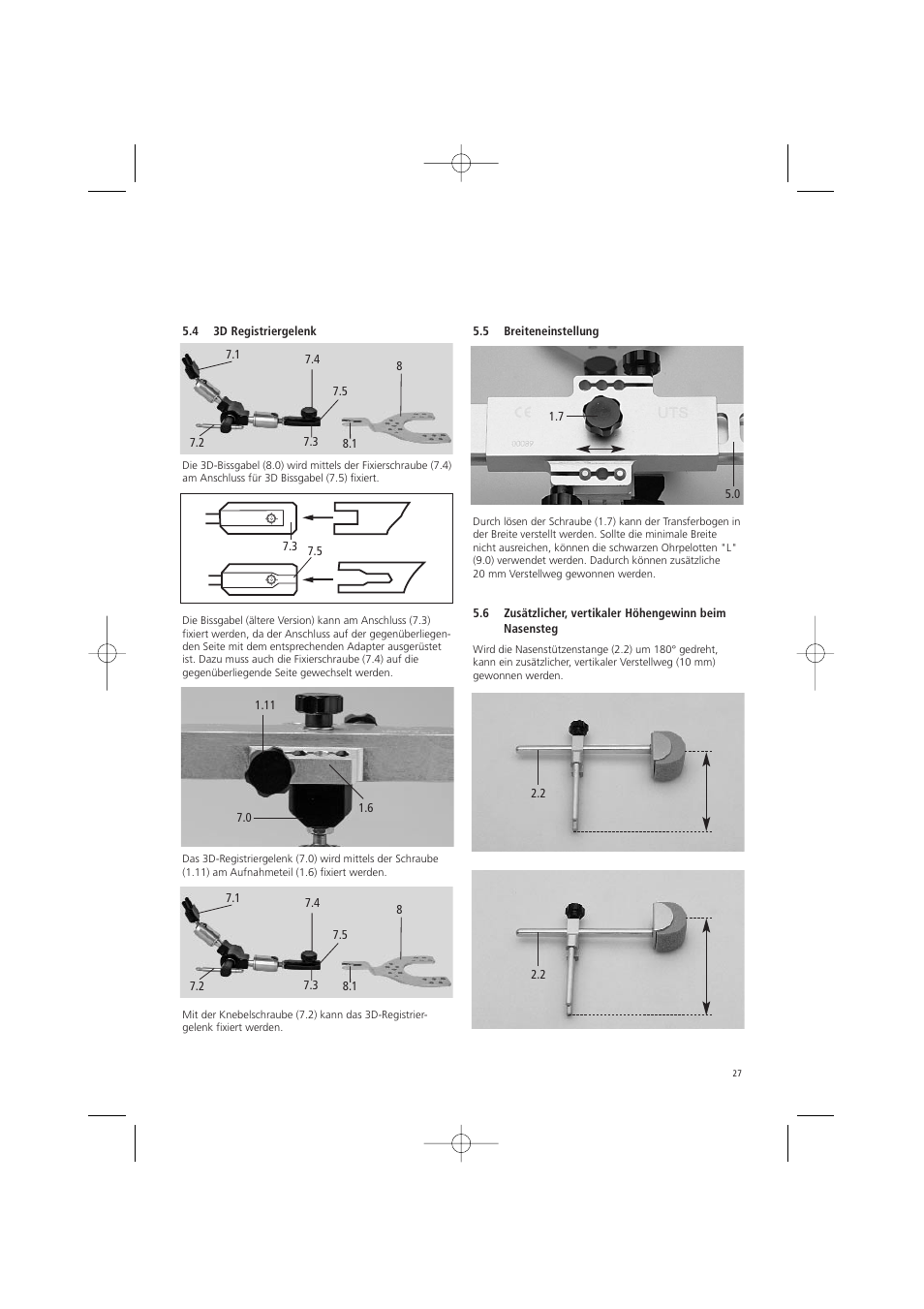 Ivoclar Vivadent UTS 3D User Manual | Page 27 / 100