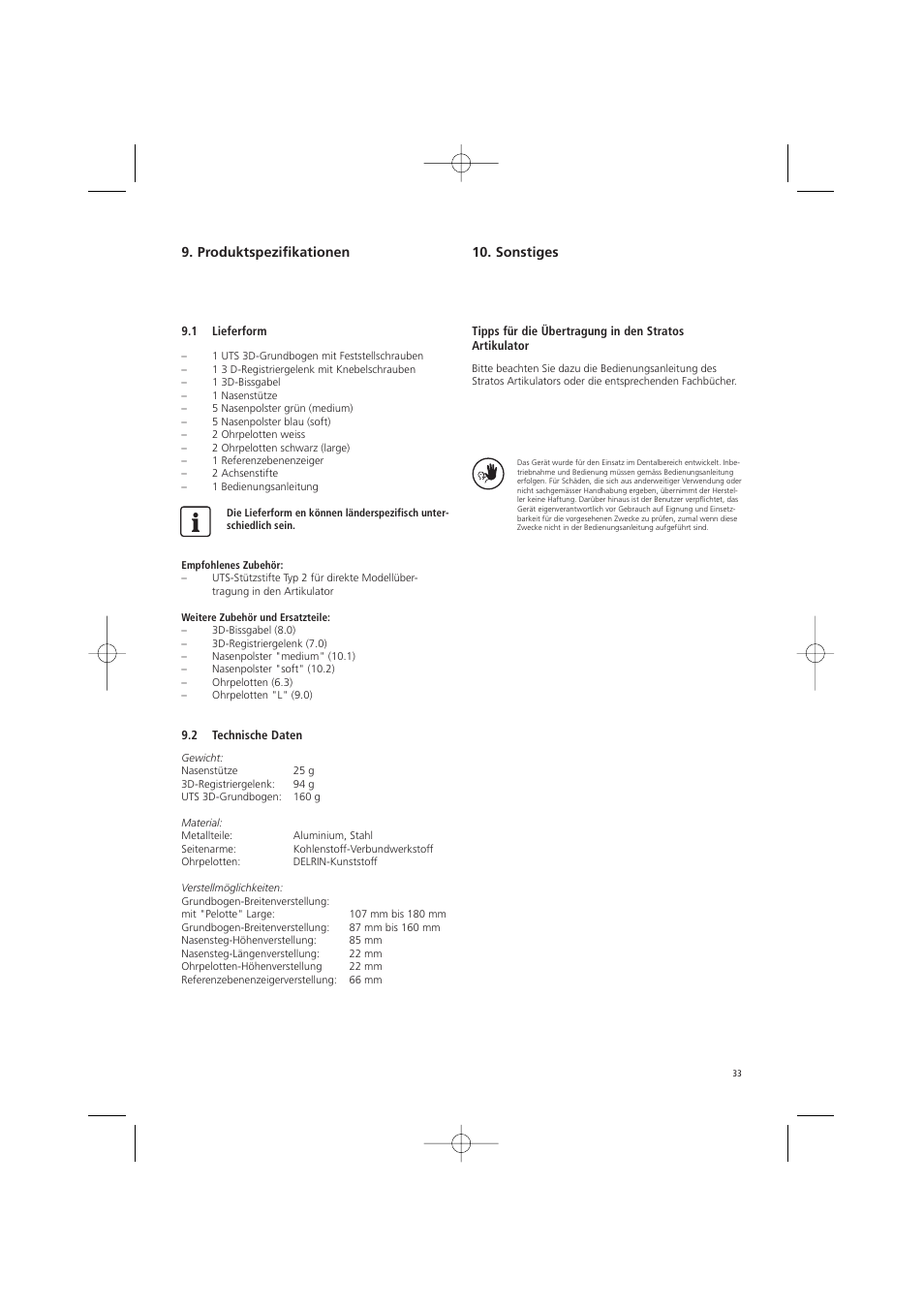 Ivoclar Vivadent UTS 3D User Manual | Page 33 / 100