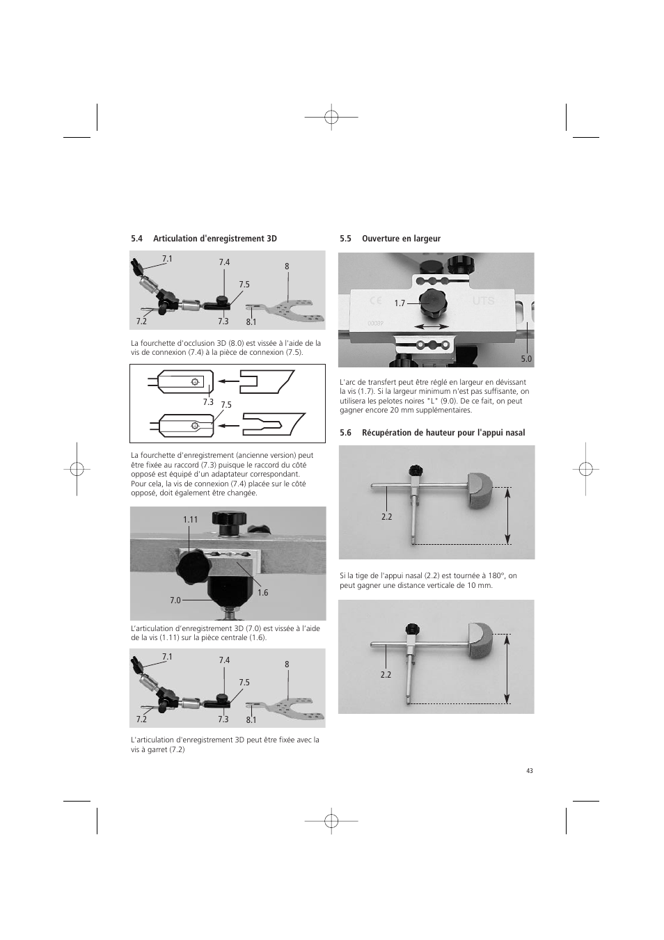 Ivoclar Vivadent UTS 3D User Manual | Page 43 / 100