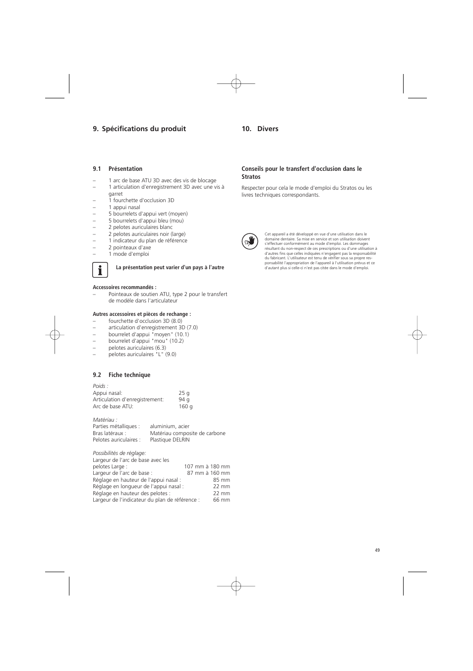 Ivoclar Vivadent UTS 3D User Manual | Page 49 / 100