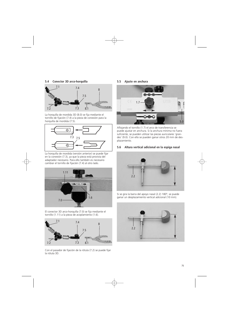 Ivoclar Vivadent UTS 3D User Manual | Page 75 / 100