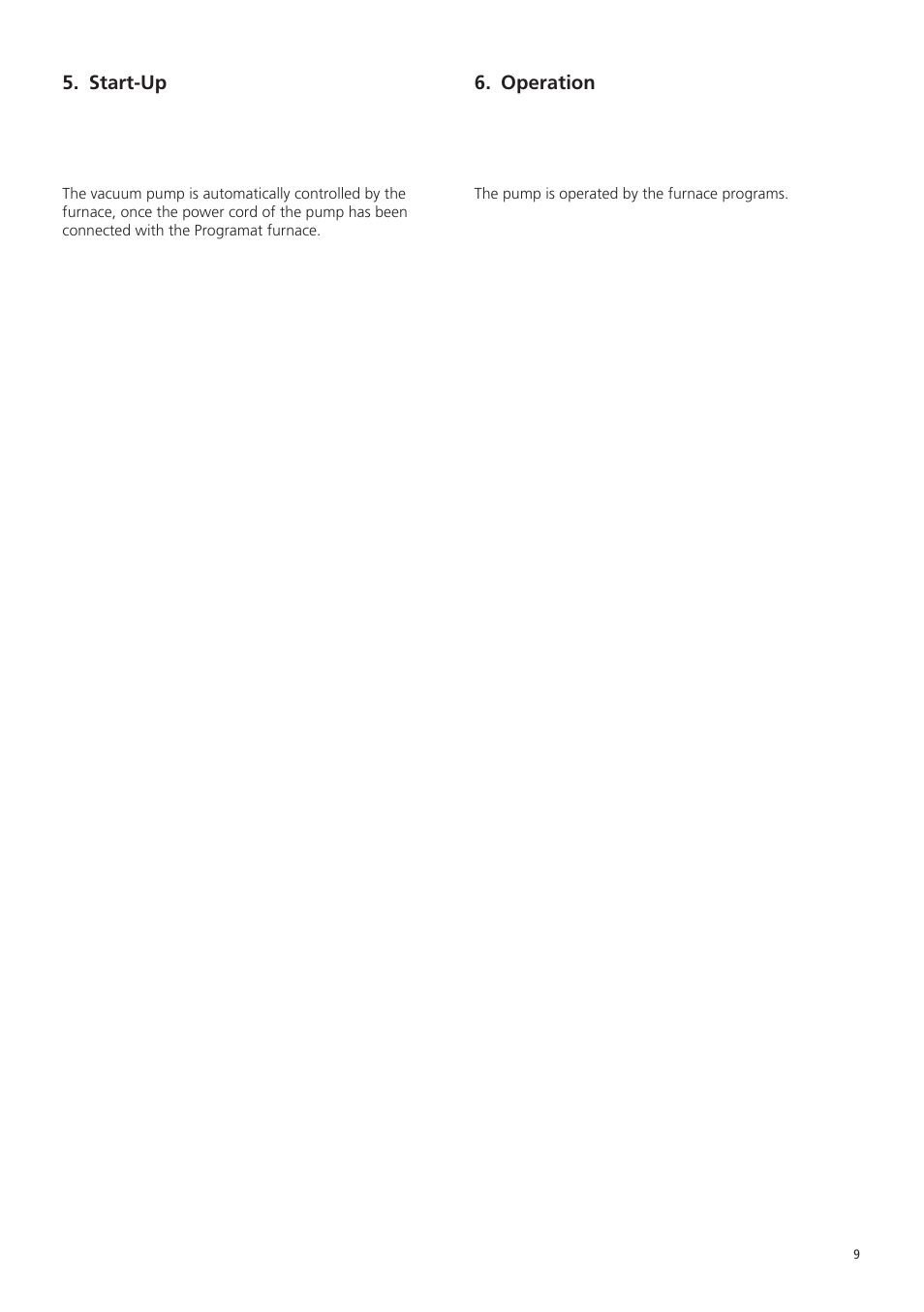Ivoclar Vivadent VP5 User Manual | Page 9 / 64
