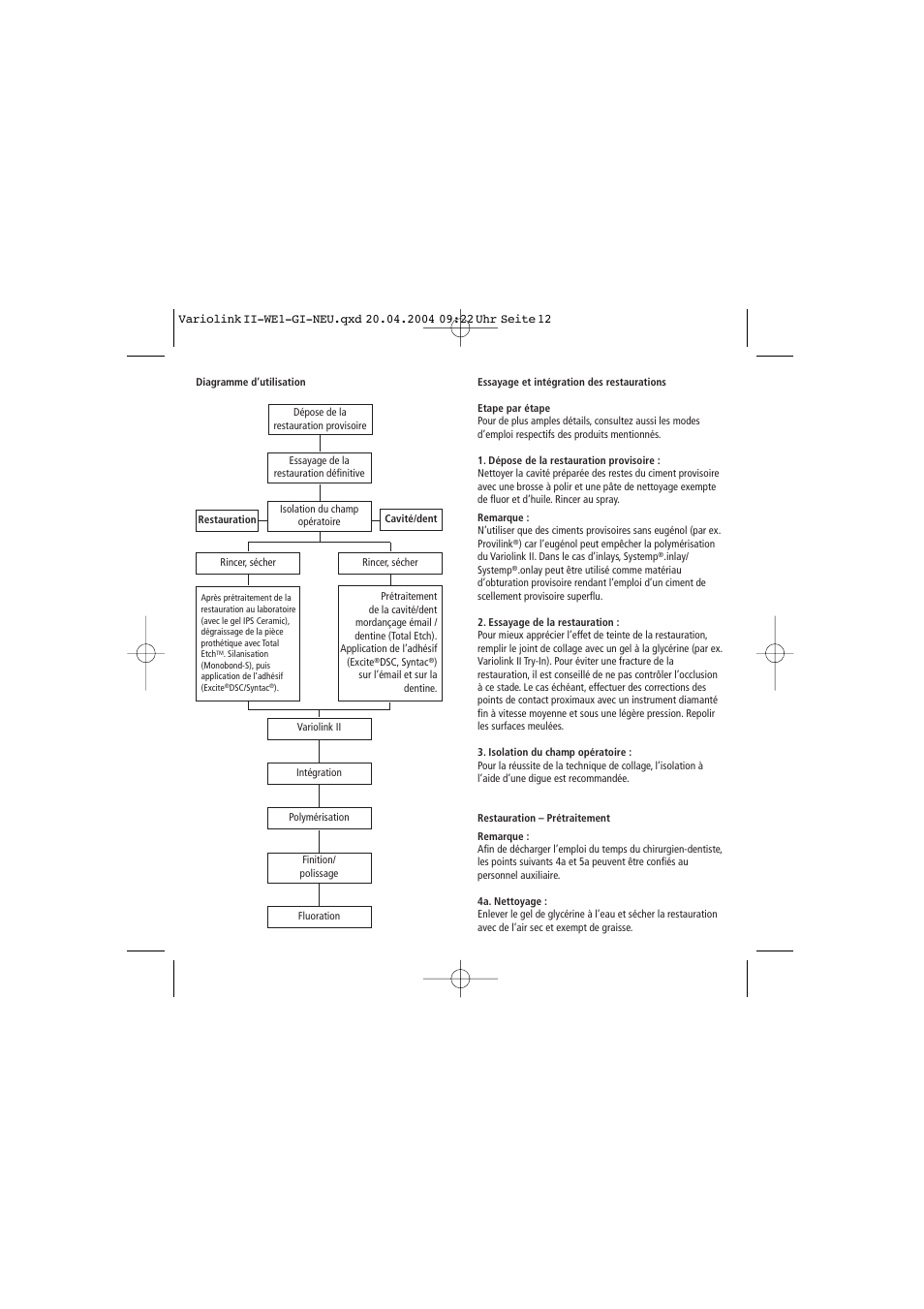 Ivoclar Vivadent Variolink II User Manual | Page 12 / 31