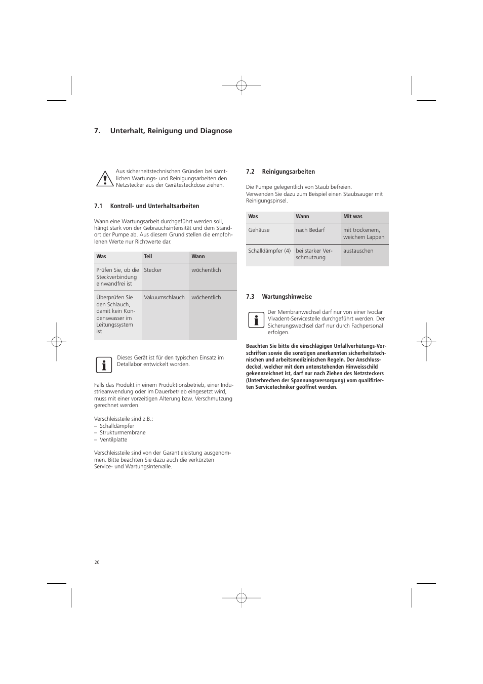 Ivoclar Vivadent VP3 easy User Manual | Page 20 / 64