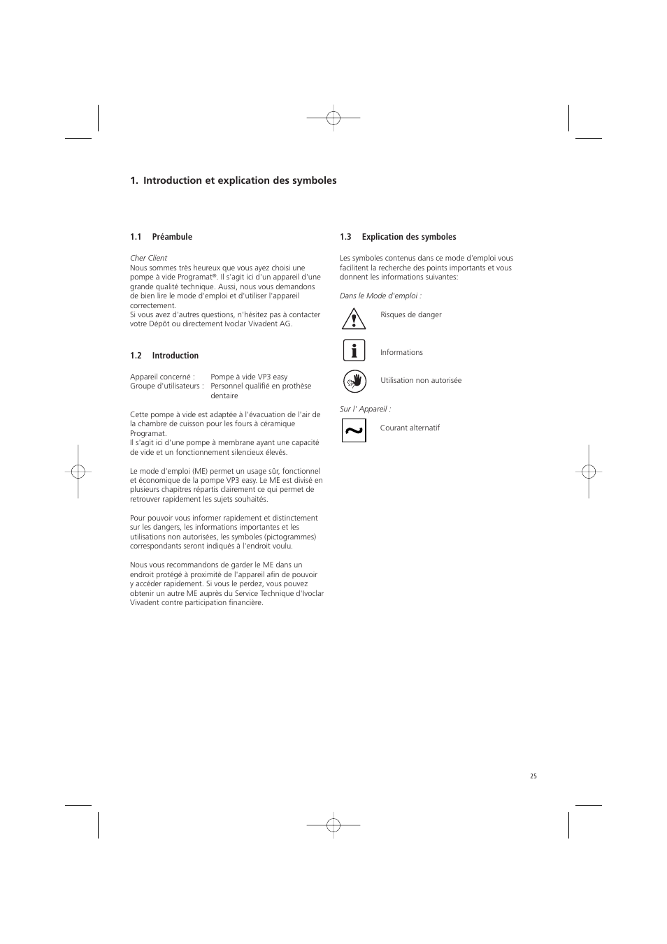 Ivoclar Vivadent VP3 easy User Manual | Page 25 / 64