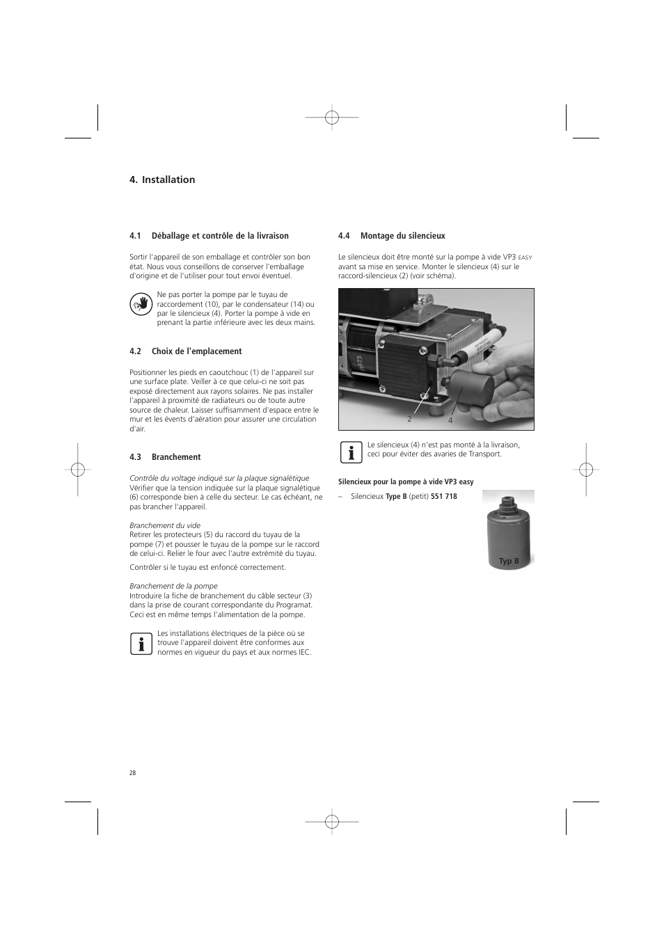 Ivoclar Vivadent VP3 easy User Manual | Page 28 / 64