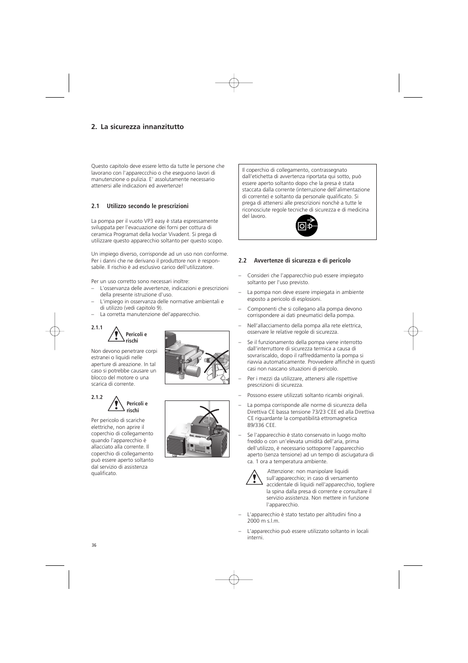 Ivoclar Vivadent VP3 easy User Manual | Page 36 / 64