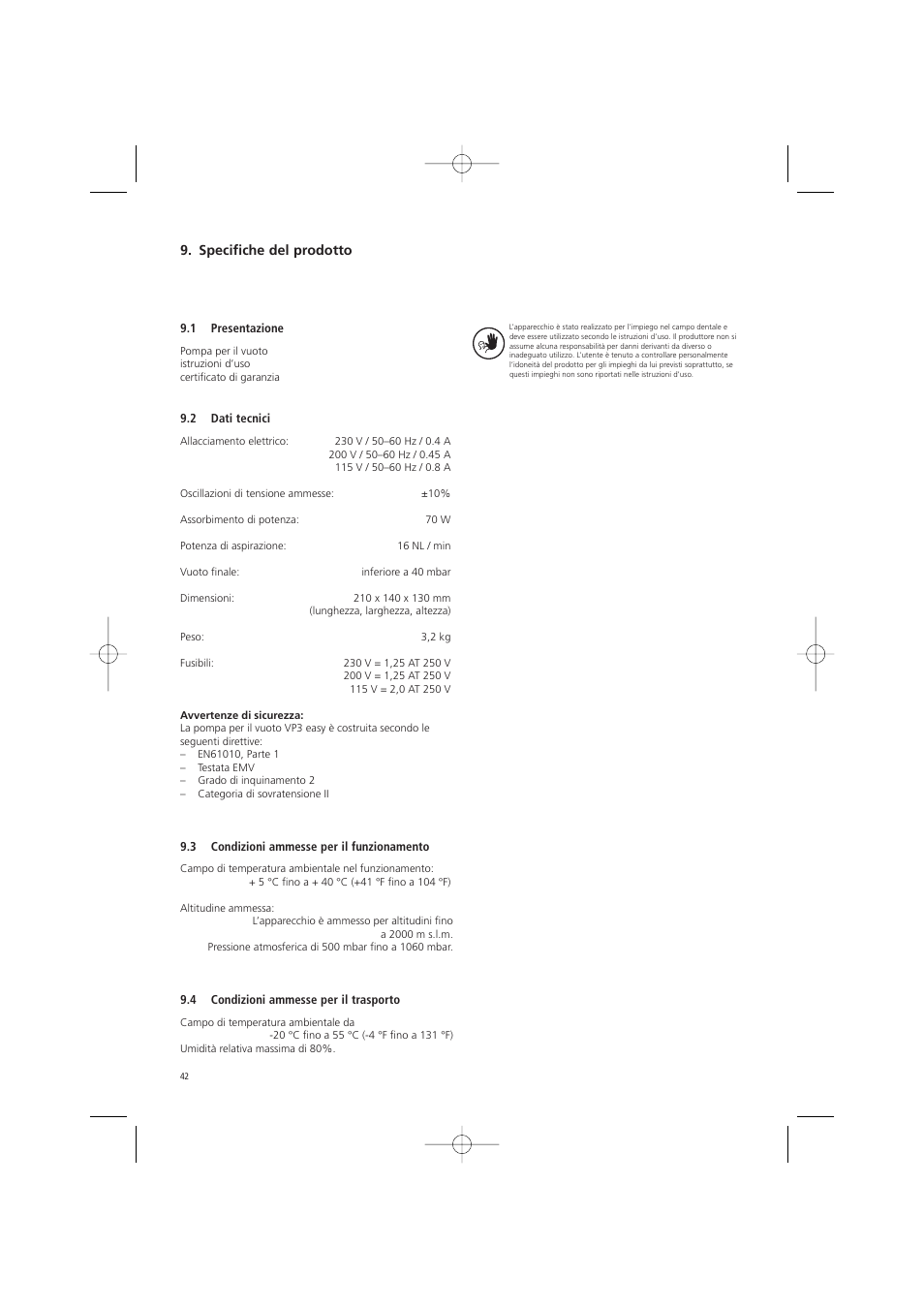 Ivoclar Vivadent VP3 easy User Manual | Page 42 / 64