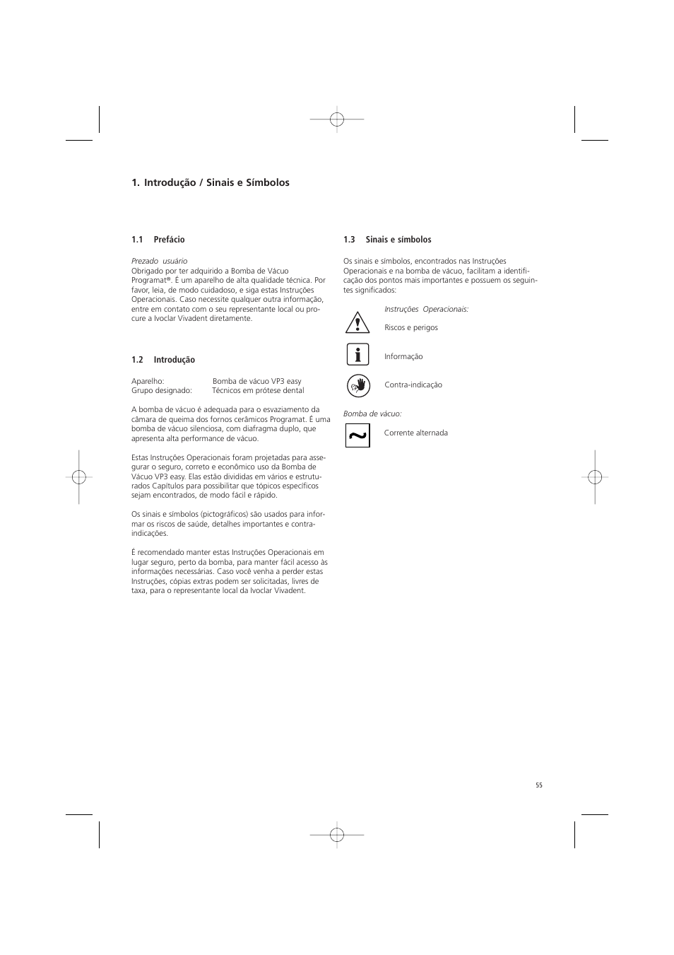 Ivoclar Vivadent VP3 easy User Manual | Page 55 / 64