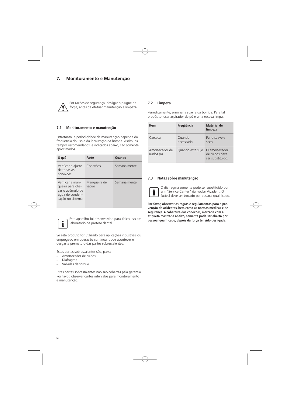 Ivoclar Vivadent VP3 easy User Manual | Page 60 / 64