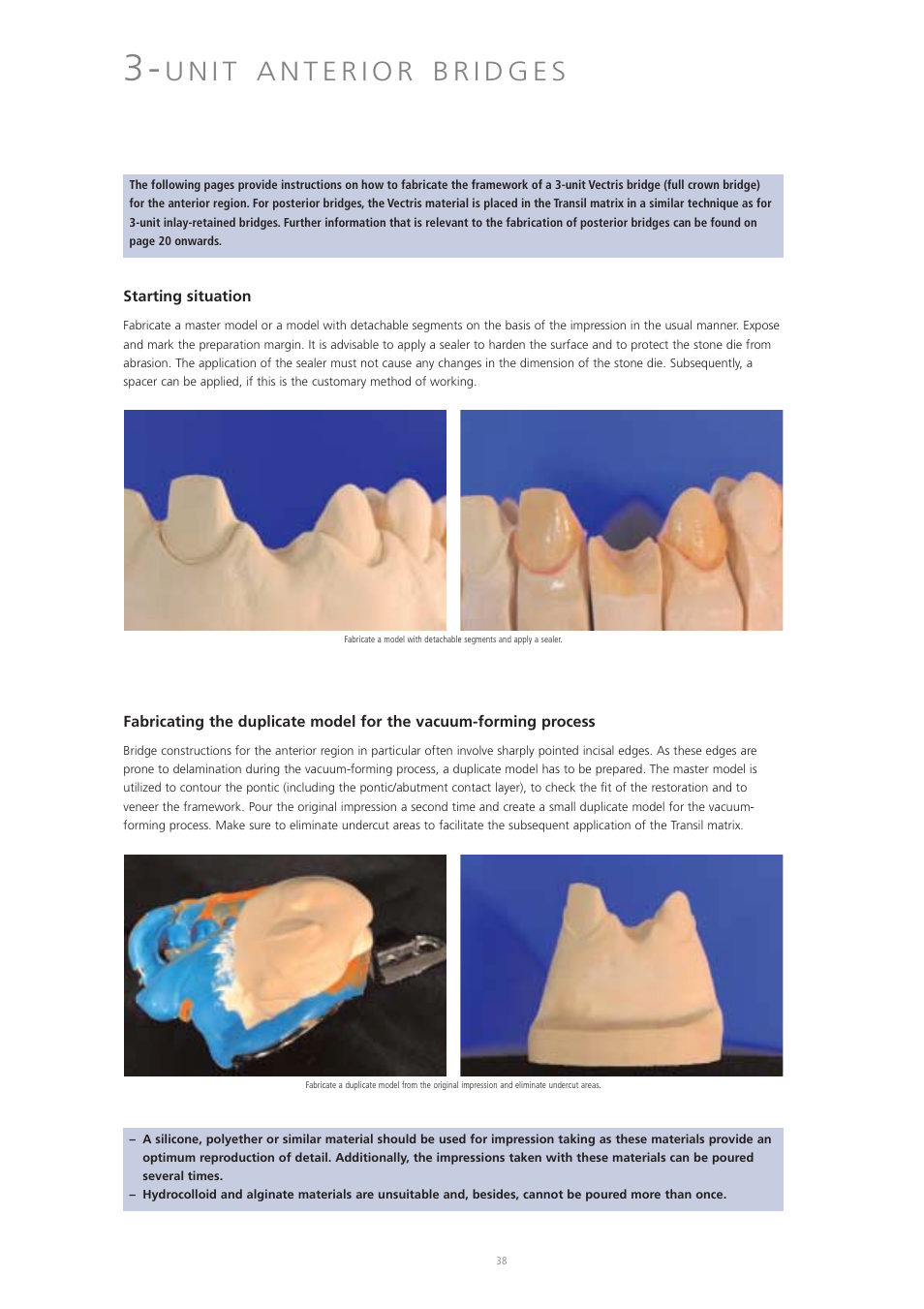 Ivoclar Vivadent Vectris User Manual | Page 38 / 60