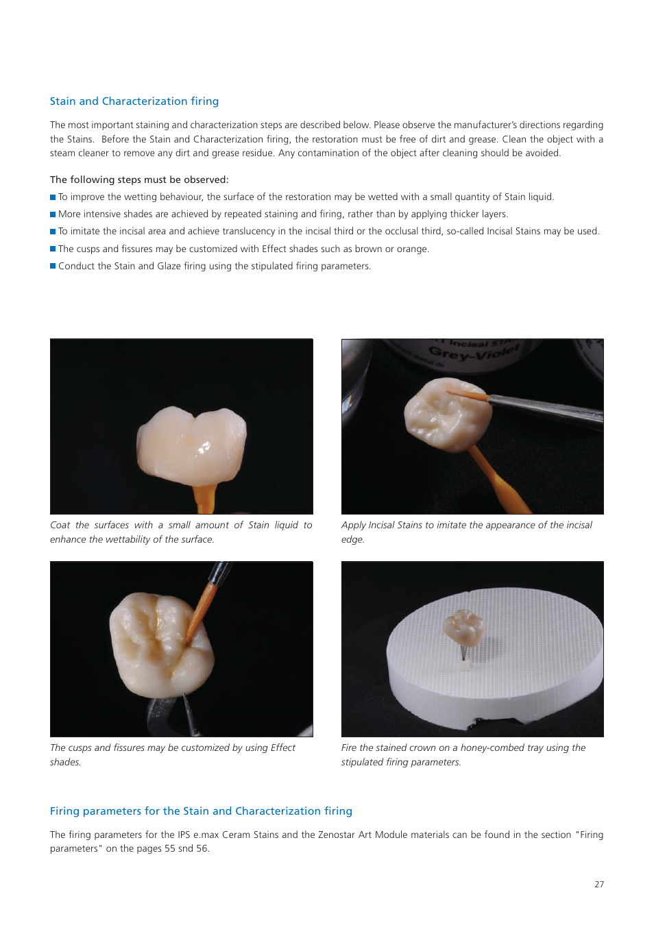 Ivoclar Vivadent Zenostar User Manual | Page 27 / 60