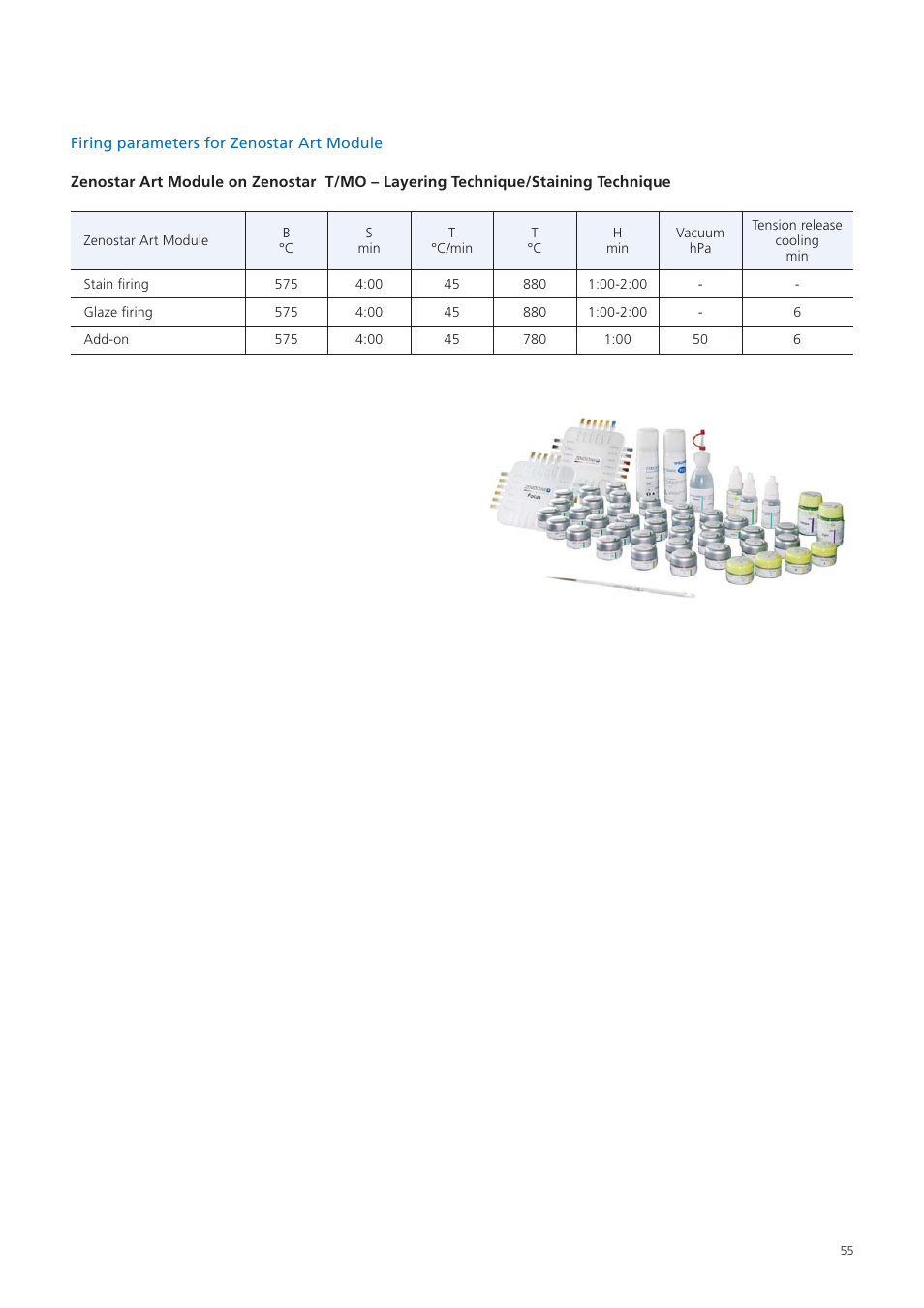 Ivoclar Vivadent Zenostar User Manual | Page 55 / 60