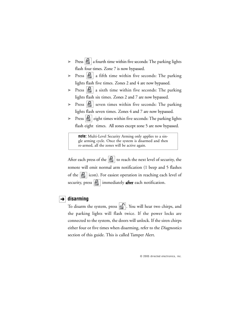 CLIFFORD 10.5X User Manual | Page 25 / 61