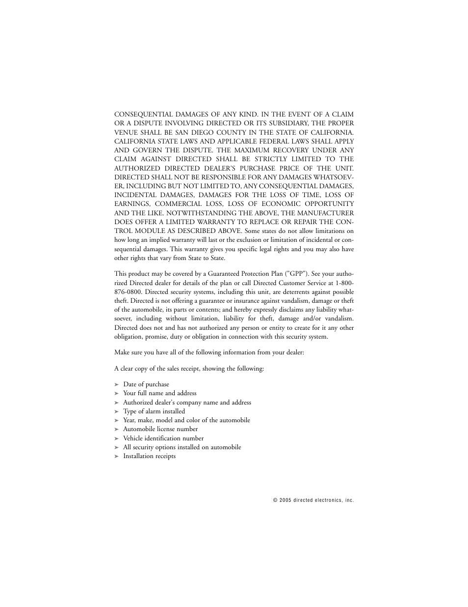 CLIFFORD 10.5X User Manual | Page 3 / 61