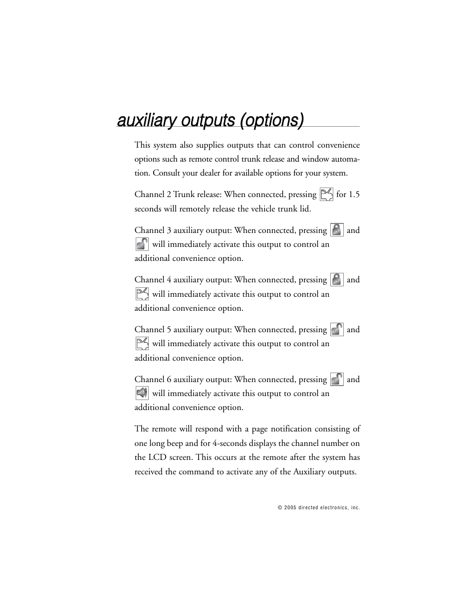 CLIFFORD 10.5X User Manual | Page 33 / 61