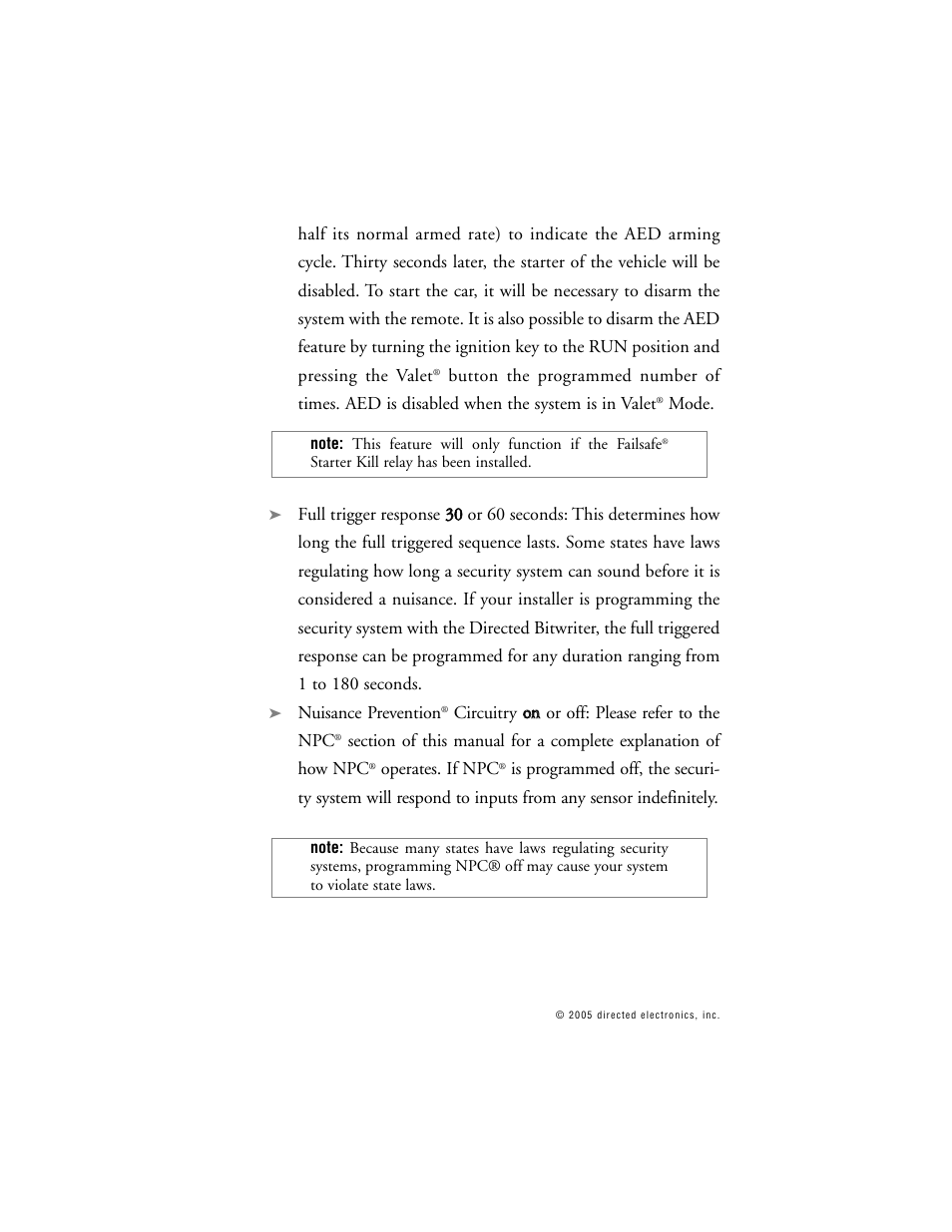 CLIFFORD 10.5X User Manual | Page 47 / 61