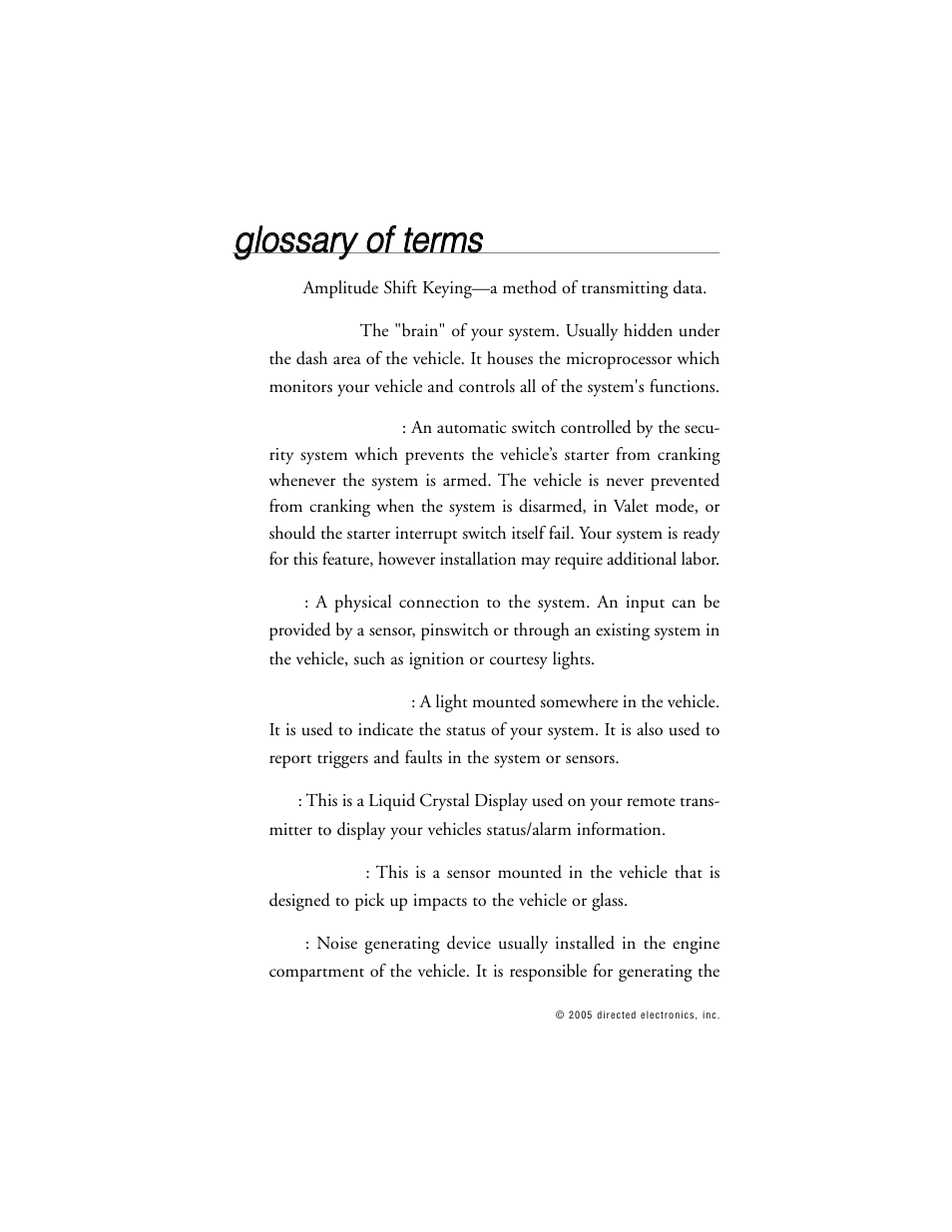CLIFFORD 10.5X User Manual | Page 57 / 61