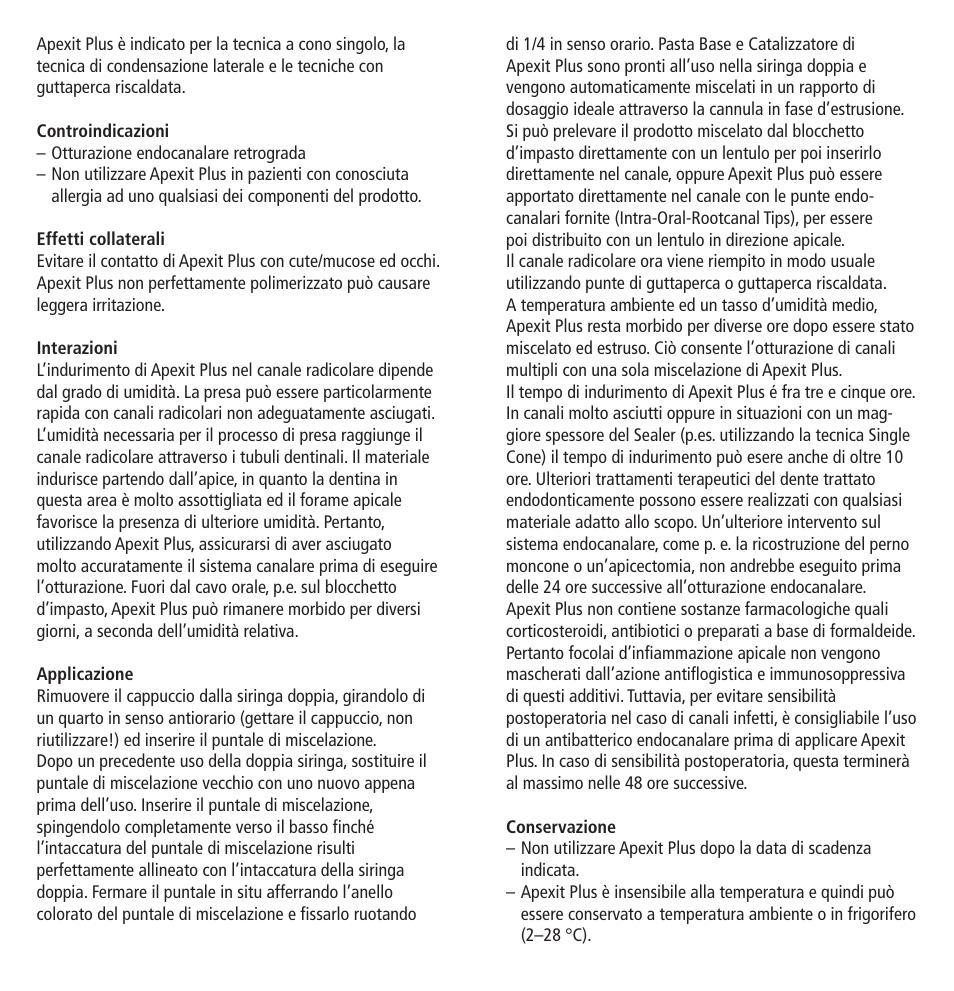 Ivoclar Vivadent Apexit Plus User Manual | Page 8 / 29