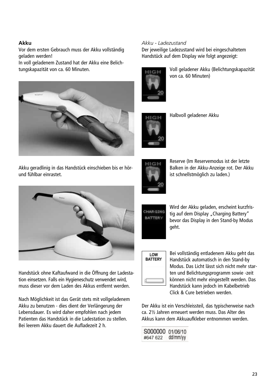Ivoclar Vivadent Bluephase User Manual | Page 23 / 88