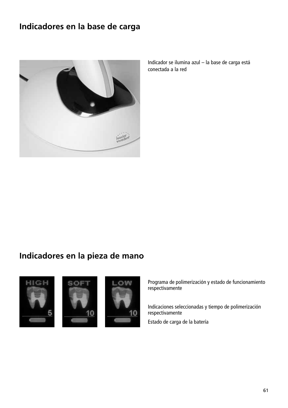 Ivoclar Vivadent Bluephase User Manual | Page 61 / 88