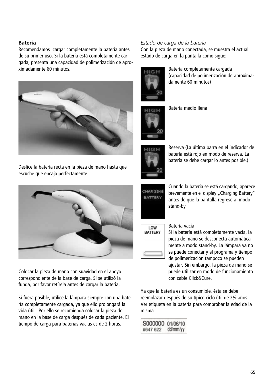 Ivoclar Vivadent Bluephase User Manual | Page 65 / 88