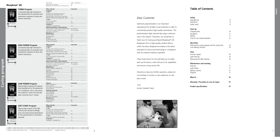 Ivoclar Vivadent Bluephase 20i User Manual | Page 3 / 118
