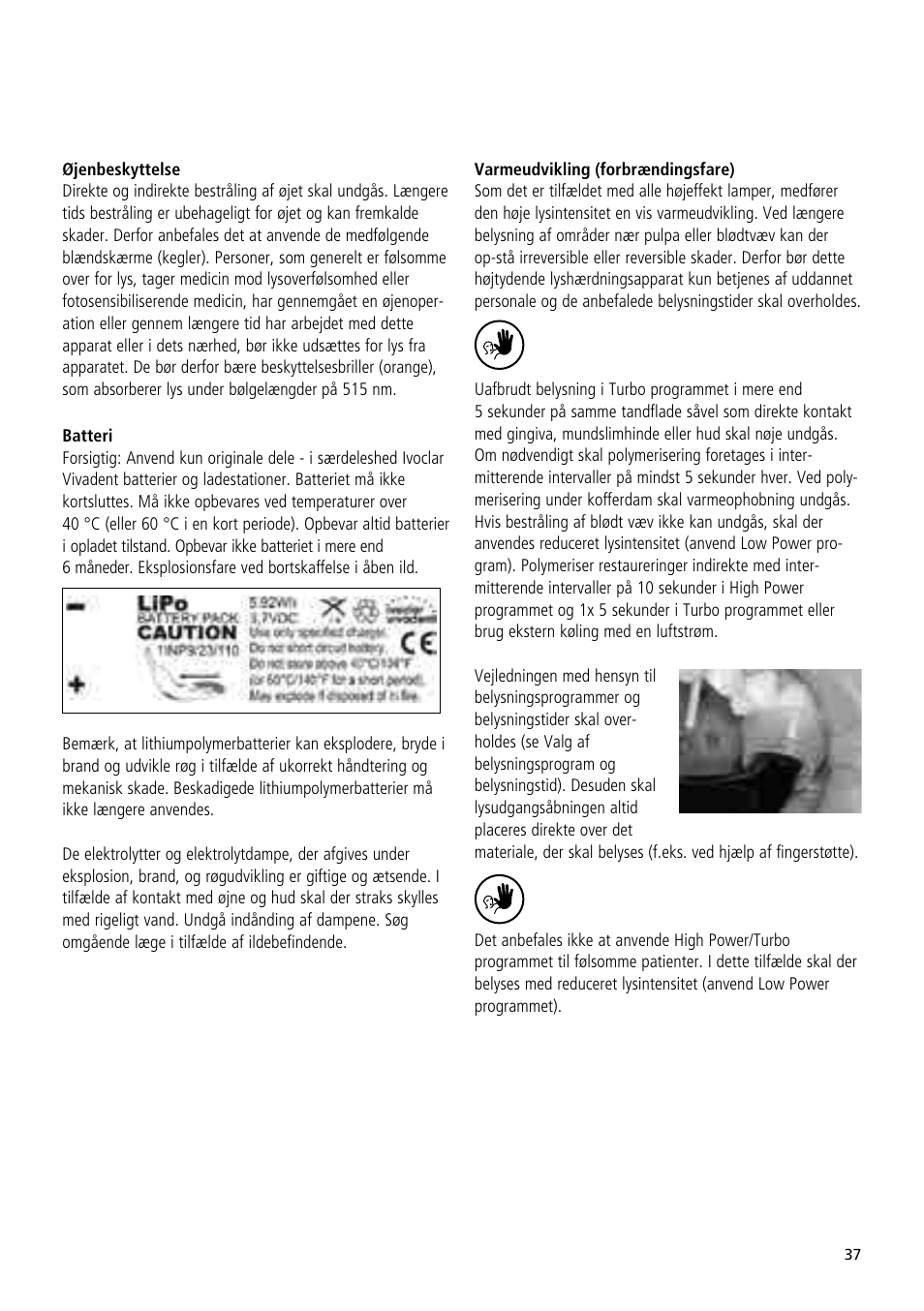 Ivoclar Vivadent Bluephase 20i User Manual | Page 33 / 118